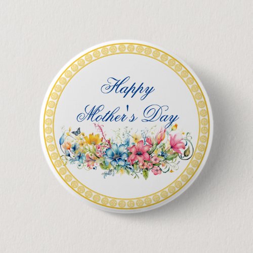 Happy Mothers Day Button