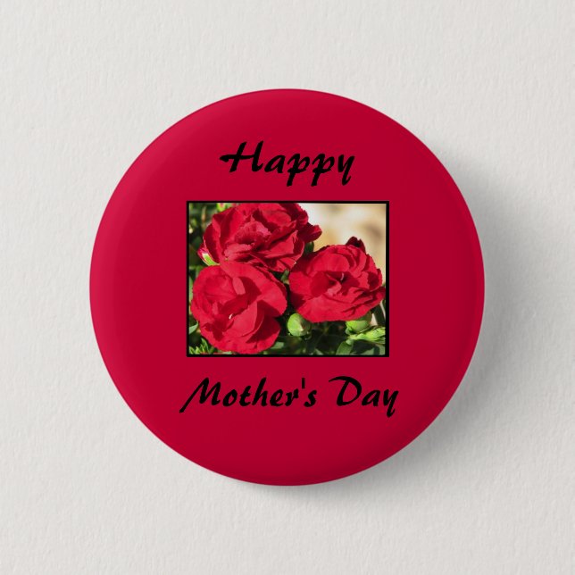 Happy Mother's Day Button (Front)