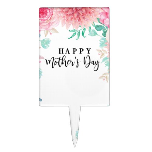 Happy Mothers Day Cake Topper