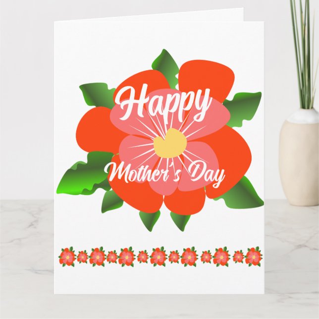 Happy Mother's Day Card (Front)