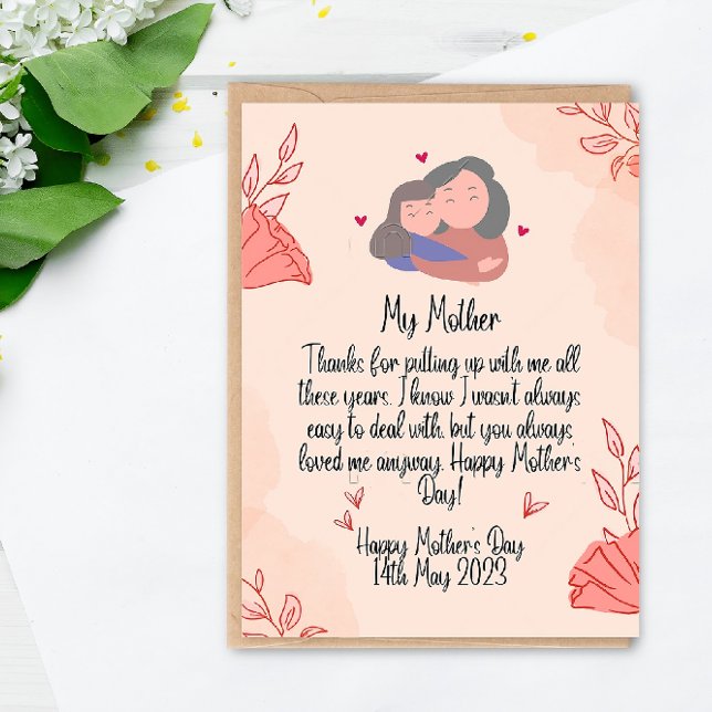 Happy Mothers Day Card (Creator Uploaded)
