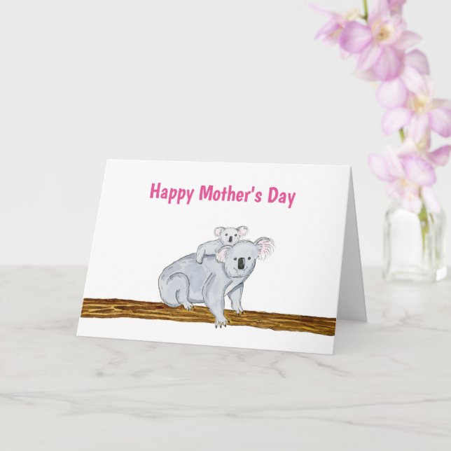 Happy Mother's Day  Card (Orchid)