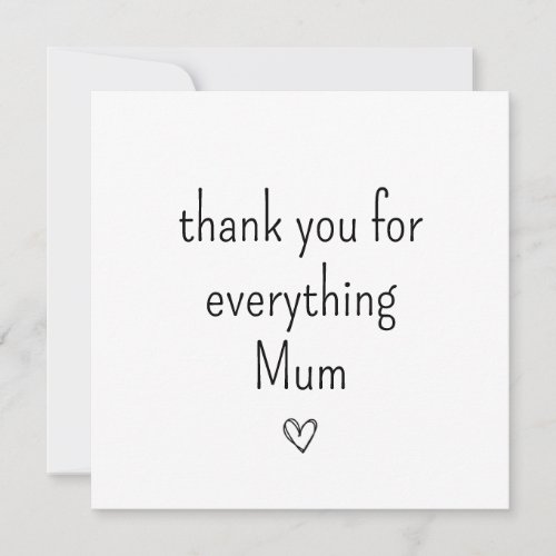 Happy Mothers day card