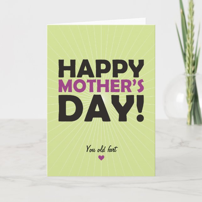 Happy Mother's Day Card (Front)