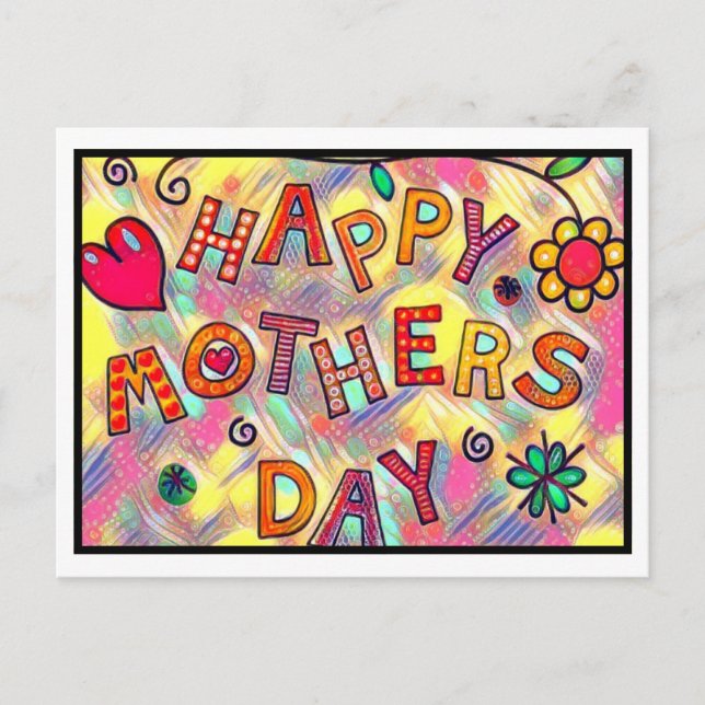 Happy Mothers Day! Card (Front)