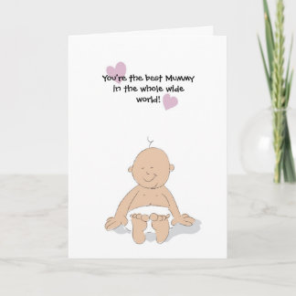 Happy Mother's Day card. Card
