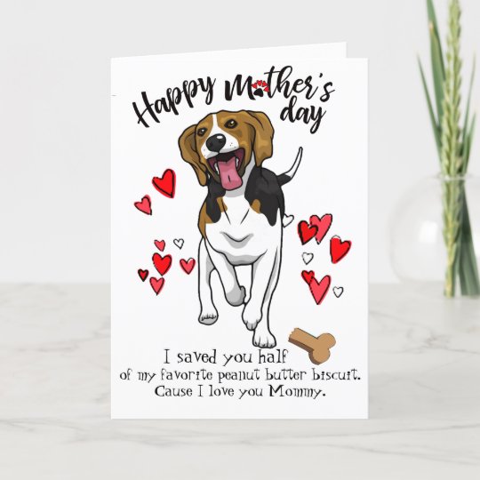 happy-mother-s-day-card-from-your-beagle-dog-zazzle