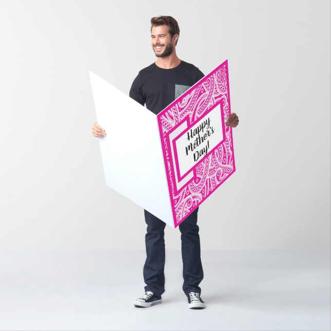 Happy Mother's Day Card - Giant Love Card (In Situ)