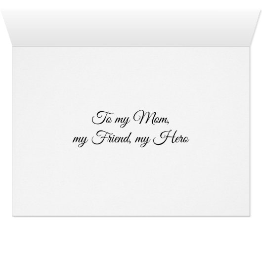 Happy Mother's Day Cardinal Card (Inside Horizontal (Bottom))