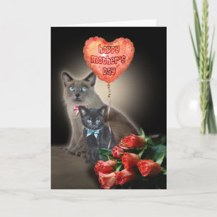 Happy Mother's Day Cats Card