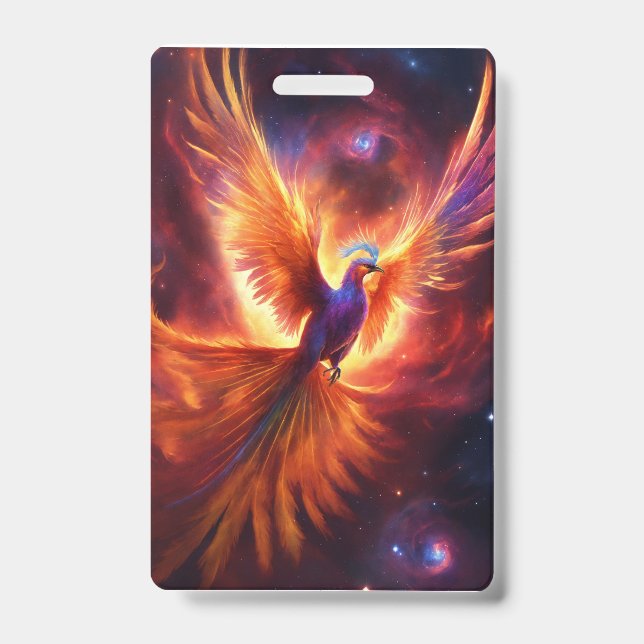 " Happy Mother's Day": Celestial Phoenix Badge (Front)