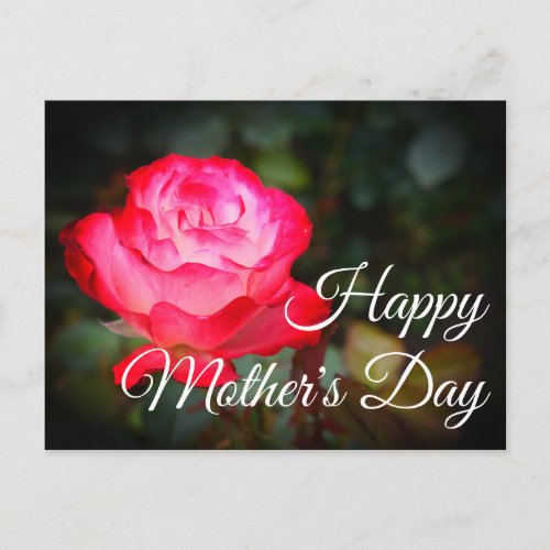 Happy Mothers Day Cherry Parfait Rose 3 Postcard