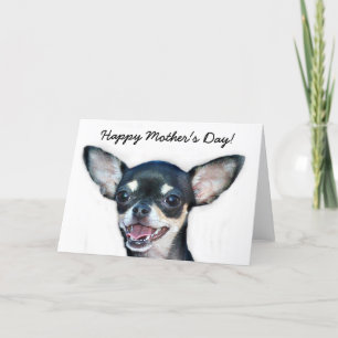 Happy Mother's Day Chihuahua greeting card