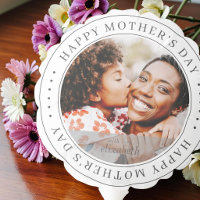 Happy Mother's Day Classic Simple Photo