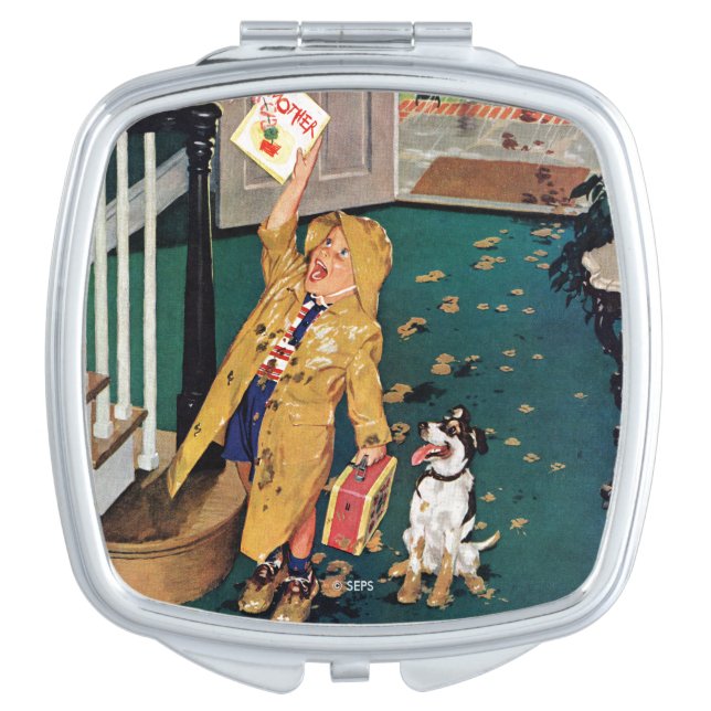 Happy Mother's Day Compact Mirror (Front)