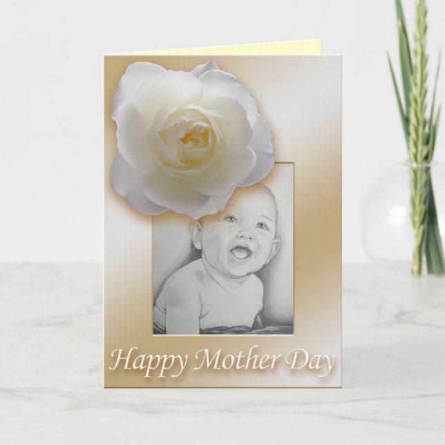 Happy Mother's Day Custom Photo Cards Personalized (Front)