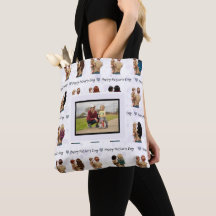 Happy Mother's Day Custom Photo Tote Bag
