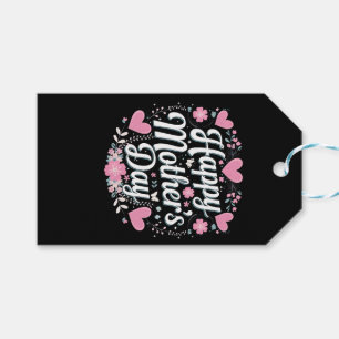 Happy Mother's Day Cute Floral Mom Grandma Gift Tags