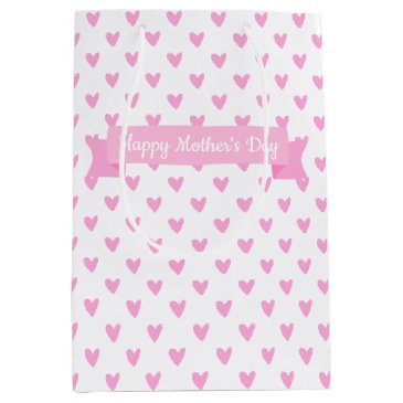 Happy Mother's Day | Cute Pink Hearts Pattern