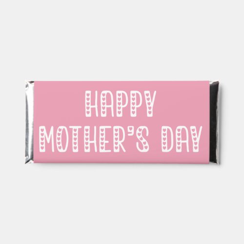 Happy Mothers Day  Cute Typography Hershey Bar 