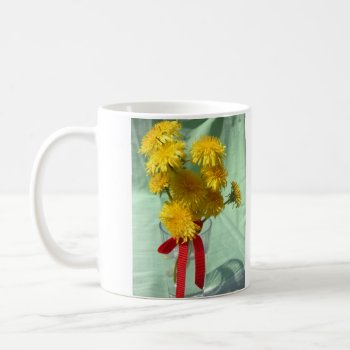 Happy Mother's Day Dandelion Bouquet Coffee Mug by no_reason at Zazzle