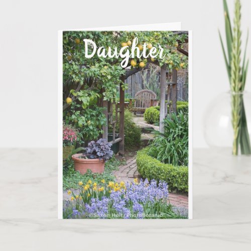HAPPY MOTHERS DAY DAUGHTER CARD