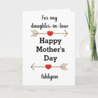 Happy Mother's Day Daughter-In-Law Card