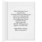 Happy Mother's Day-Daughter-Pink Floral (Inside (Right))