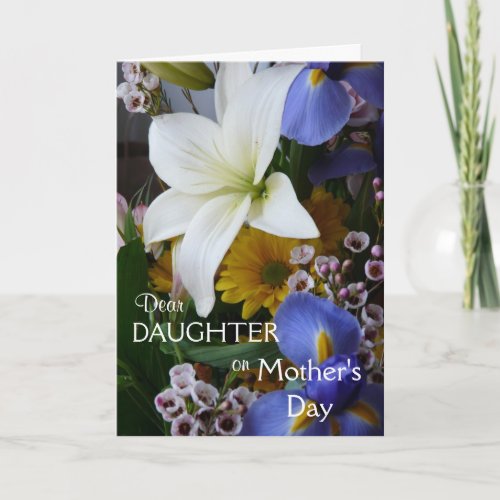 Happy Mothers Day_Daughter_Pretty Floral Card