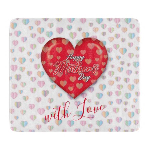 Happy Mothers Day Design Cutting Board