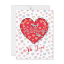 Happy Mothers Day Design Postcard