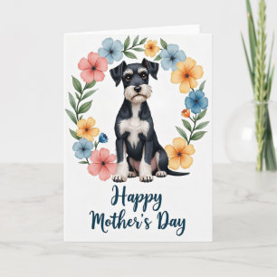 Happy Mothers Day Dog Mom Card