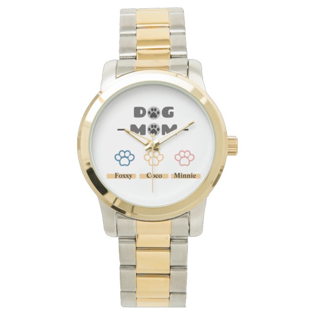 Happy Mother's Day Dog Mom Watch (Front)