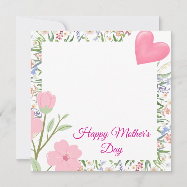 Happy Mother's Day - Elegant Card (Front)
