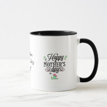 Happy Mother's Day Elegant Frogs Personalized
