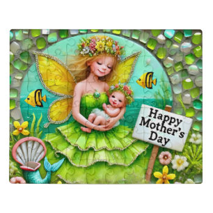 Happy Mother's Day ~ Fairy Mermaid ~ Puzzle