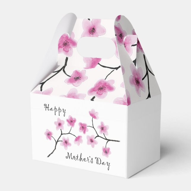 Happy Mother's Day Favor Boxes (Back Side)