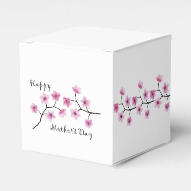 Happy Mother's Day Favor Boxes (Front Side)
