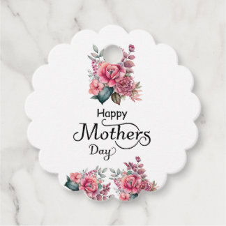 Happy Mothers Day Favor Tags