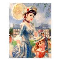 Happy Mother's Day Fine Art Postcards