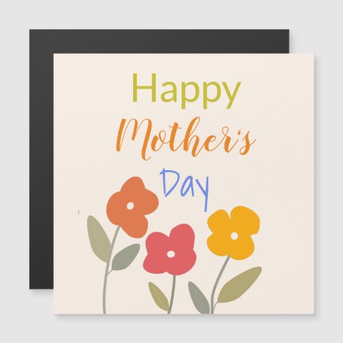 Happy Mothers Day Floral Blooms   