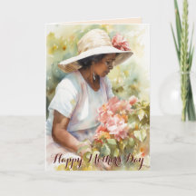 Happy Mothers Day Floral Watercolor