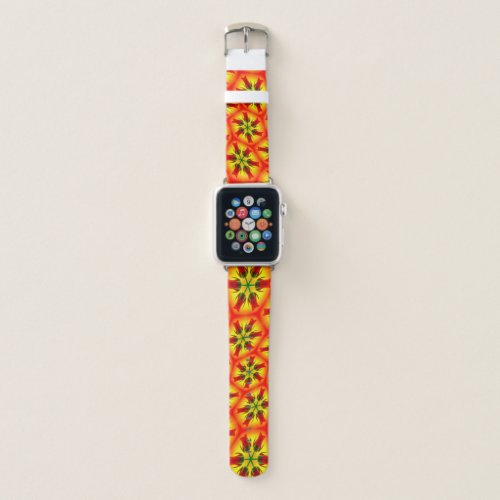 Happy Mothers Day Flowers Apple Watch Band