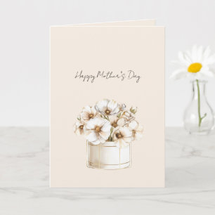Happy Mother's Day Flowers Card
