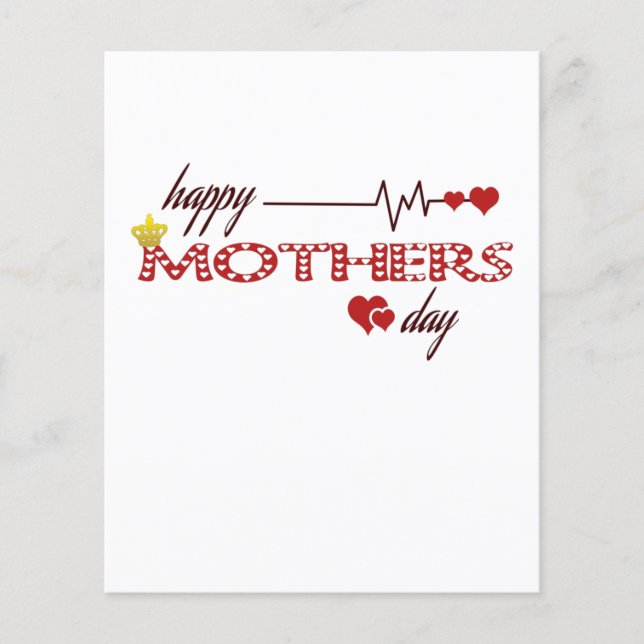 happy mothers day flyer (Front)