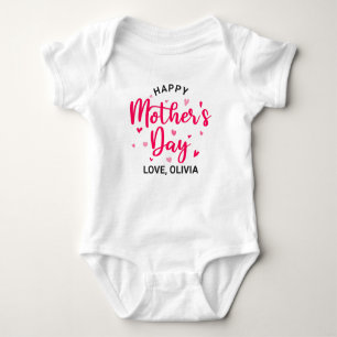Happy Mother's Day for Baby Girl Baby Bodysuit