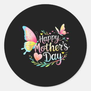 Happy Mothers Day For Women, For Mothers Day Mom G Classic Round Sticker