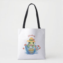 Happy Mother's Day Frog and Hat in a Teacup