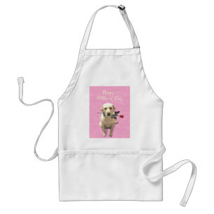 Happy-Mothers-Day from Dog Adult Apron
