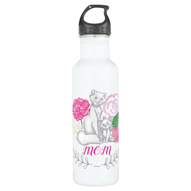 Happy Mother's Day From Duchess & Marie Stainless Steel Water Bottle (Front)